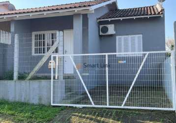 Casa com 2 dormitórios à venda, 67 m² por r$ 220.000,00 - primavera - novo hamburgo/rs