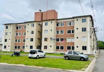 Apartamento com 2 quartos à venda na ma-201, maioba, paço do lumiar, 44 m2 por r$ 135.000