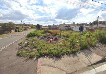 Terreno à venda na rua aracaju, vila vicente macedo, piraquara por r$ 185.000