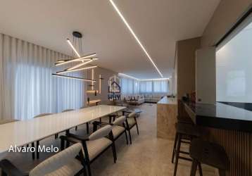 Apartamento com 4 quartos à venda na avenida do contorno, 7542, santo agostinho, belo horizonte por r$ 2.780.000