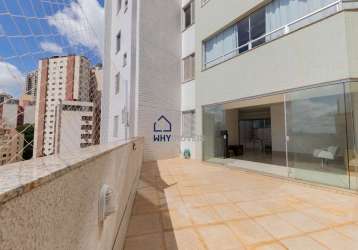 Apartamento com 4 quartos à venda na rua nicarágua, 462, sion, belo horizonte por r$ 1.300.000