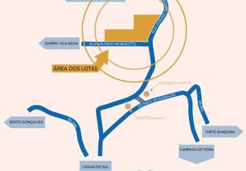 Terreno para venda no bairro barracão em bento gonçalves, 1679 m² de área total, 1679 m² privativos,