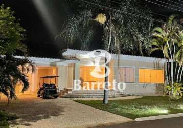 Casa com 7 dormitórios, 900 m² - venda por r$ 12.000.000,00 ou aluguel por r$ 36.800,00/mês - condomínio royal golf residence - londrina/pr