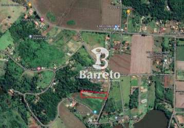 Terreno à venda, 1000 m² por r$ 135.000 - fazenda da nata - londrina/pr