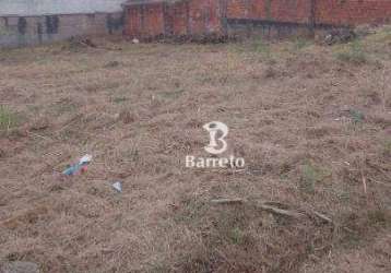 Terreno à venda, 250 m² por r$ 150.000,00 - conjunto habitacional champagnat - londrina/pr