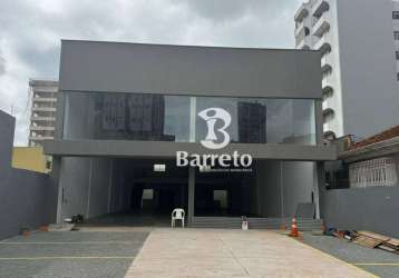 Barracão para alugar, 500 m² por r$ 18.000/mês - centro - londrina/pr