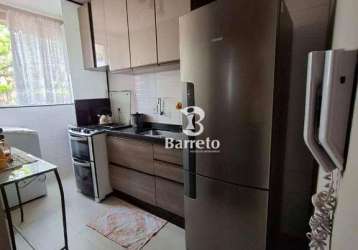 Apartamento com 1 dormitório à venda, 42 m² por r$ 150.000 - nova olinda - londrina/pr