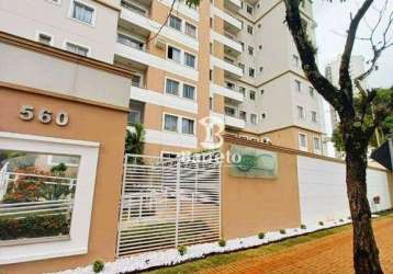 Apartamento com 3 dormitórios à venda, 65 m² por r$ 400.000,00 - parque jamaica - londrina/pr