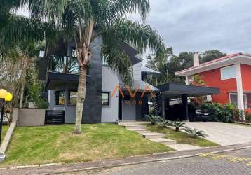 Casa com 4 dormitórios  sendo 1 suite e 2 demi-suite à venda, 437 m² por r$ 4.290.000 - santo antônio de lisboa - florianópolis/sc