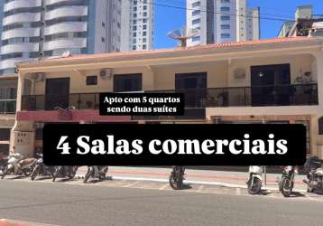 Prédio residencial e comercial .