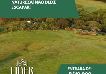 Terreno com vista para natureza! não deixe escapar!