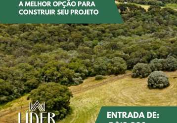 Terreno com vista para natureza em ótima localização! clique e saiba mais!