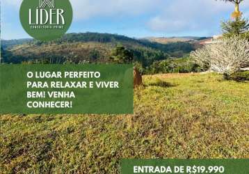 Terrenos em lugar perfeito para relaxar e viver bem! venha conhecer!