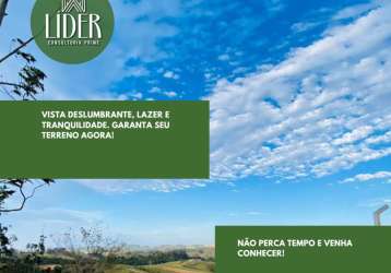 Natureza, tranquilidade e lazer! o terreno ideal para sua casa de campo está aqui! saiba mais!