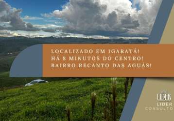 Vendo lindo terreno em igaratá, proximo a represa!!