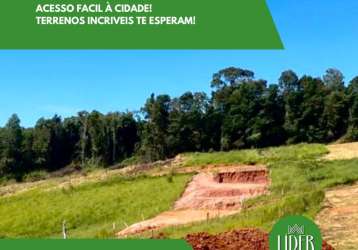 Conecte-se à natureza sem abrir mão do acesso facil à cidade! terrenos incríveis te esperam!