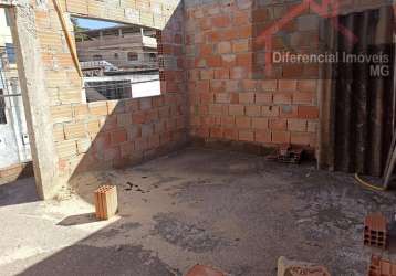 Casa para venda em contagem, retiro, 2 dormitórios, 1 banheiro, 1 vaga