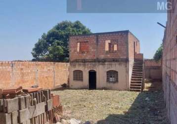 Casa para venda em esmeraldas, recanto verde, 2 dormitórios, 1 banheiro, 3 vagas