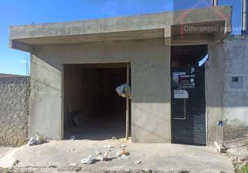 Casa para venda em esmeraldas, monte sinai, 2 dormitórios, 2 banheiros, 1 vaga