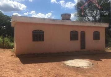 Casa para venda em contagem, retiro, 1 dormitório, 1 banheiro