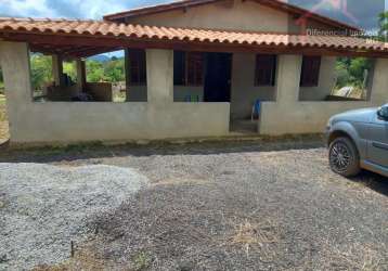 Chácara para venda em carmópolis de minas, cachoeira do lage, 2 dormitórios, 1 banheiro, 2 vagas