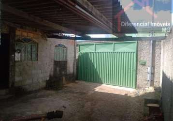 Casa para venda em contagem, vila renascer, 2 dormitórios, 1 banheiro, 2 vagas