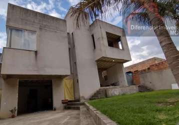 Casa para venda em esmeraldas, monte sinai, 3 dormitórios, 1 suíte, 3 banheiros, 3 vagas