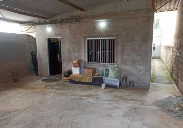 Casa para venda em contagem, chácara, 3 dormitórios, 1 banheiro, 2 vagas