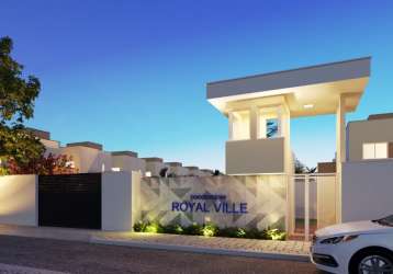 Casa duplex à venda no condominio royal ville - teresina - pi