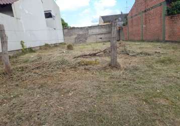 Terreno à venda com 240 m2 em canoas bairro são josé.