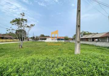 Terreno de esquina a venda em matinhos