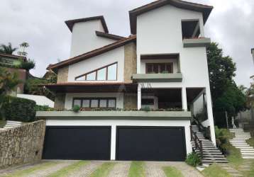 Casa em condomínio fechado com 4 quartos à venda na rua maurício de nassau, 000, são paulo ii, cotia por r$ 2.700.000