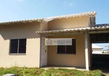 Casa com 2 dormitórios à venda, 75 m² por r$ 180.000,00 - bicuíba - saquarema/rj