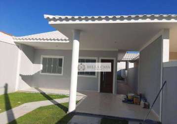 Casa com 3 dormitórios à venda, 90 m² por r$ 480.000,00 - coqueiral - araruama/rj