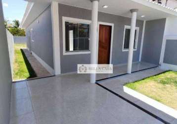 Casa com 3 dormitórios à venda, 100 m² por r$ 430.000 - areal - araruama/rj