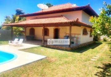 Casa com 3 dormitórios à venda, 100 m² por r$ 300.000,00 - parati - araruama/rj