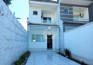 Casa com 2 dormitórios à venda, 140 m² por r$ 500.000,00 - vila capri - araruama/rj