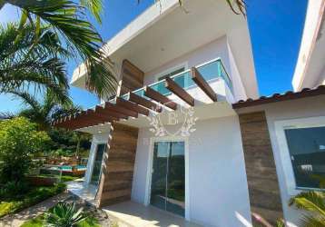 Casa com 3 dormitórios à venda, 70 m² por r$ 420.000 - peró - cabo frio/rj