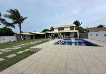 Casa com 5 dormitórios à venda, 280 m² por r$ 845.000,00 - praia seca - araruama/rj