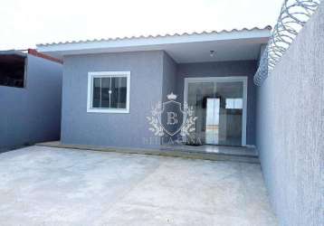 Casa, 85 m² - venda por r$ 220.000,00 ou aluguel por r$ 1.200,00/mês - três vendas - araruama/rj