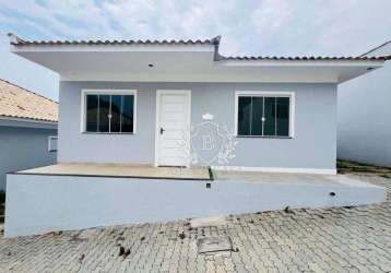 Casa com 2 dormitórios à venda, 68 m² por r$ 225.000,00 - hospício - araruama/rj