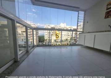 Apartamento 2 qts c/suíte varanda gourmet sol da manhã - frames recreio