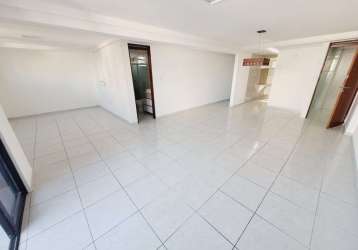 Apartamento com 2 dormitórios para alugar, 120 m² por r$ 3.500,00/mês - aeroclube - joão pessoa/pb