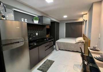 Flat com 1 dormitório à venda, 22 m² por r$ 270.000 - intermares - cabedelo/paraíba