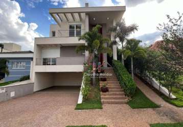 Casa com 3 dormitórios à venda, 300 m² por r$ 3.100.000,00 - swiss park - campinas/sp