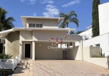 Casa com 3 dormitórios à venda, 295 m² por r$ 2.100.000,00 - condomínio jardim paulista i - vinhedo/sp