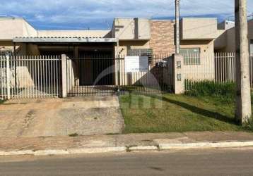 Casa para aluguel, 2 quartos, 1 vaga, jardim carvalho - ponta grossa/pr