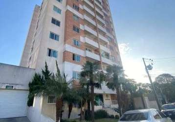 Apartamento à venda, 1 quarto, 1 vaga, centro - ponta grossa/pr