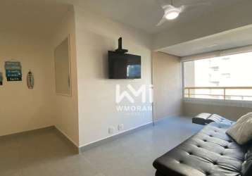 Apartamento com 2 dormitórios (1 suíte)  para alugar, 60 m² por r$ 750/dia - jardim  são lourenço - bertioga/sp