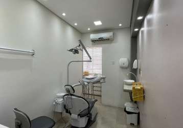 Sala totalmente mobiliada para consultório dentário- 38,70m2- eliza mall- japiim